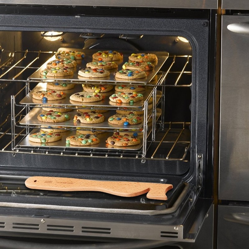 Oven Rack Push Pull Puller for Baking, Cooking and Grilling by ; Beech Wood, ... gallery