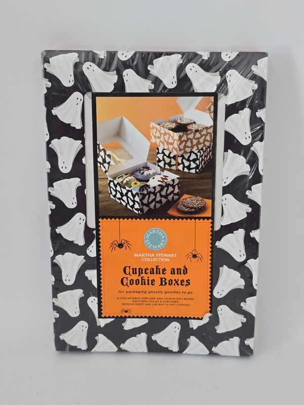 NEW Halloween Martha Stewart Crafts Celebrate Cupcake Cookies Treat Baking Boxes