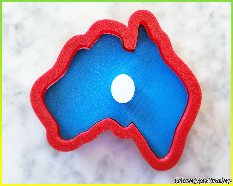 Australia States Cookie Cutter 3D Printed Biscuit Baking Supplies Fondant Tool gallery