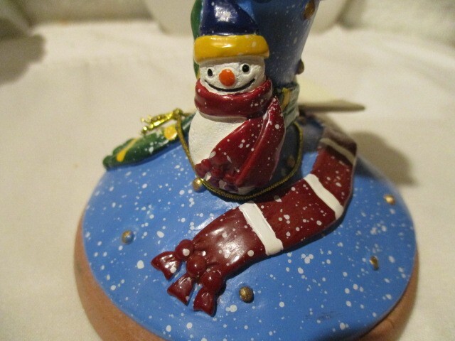 SHAKERHEARTH Cookie Press Snowman w/Recipe Book 3" Cookie Press from 1997 5"T gallery