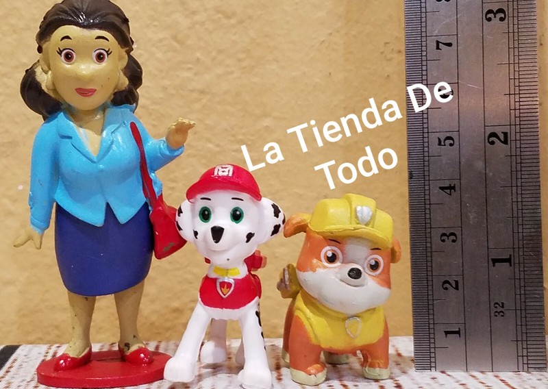 PVC PLASTIC DOG FIGURE TOYS CAKE TOPPER DECORATION FOR PAW PATROL FANS READ gallery