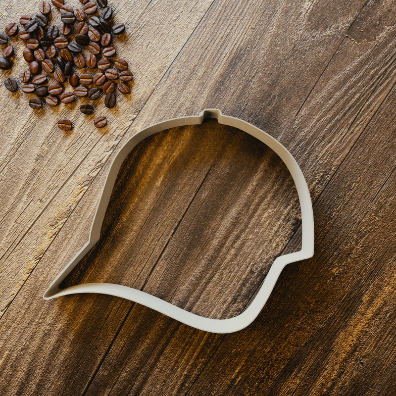 Baseball Cap Hat Cookie Cutter - 3 Sizes - Baseball Hat gallery