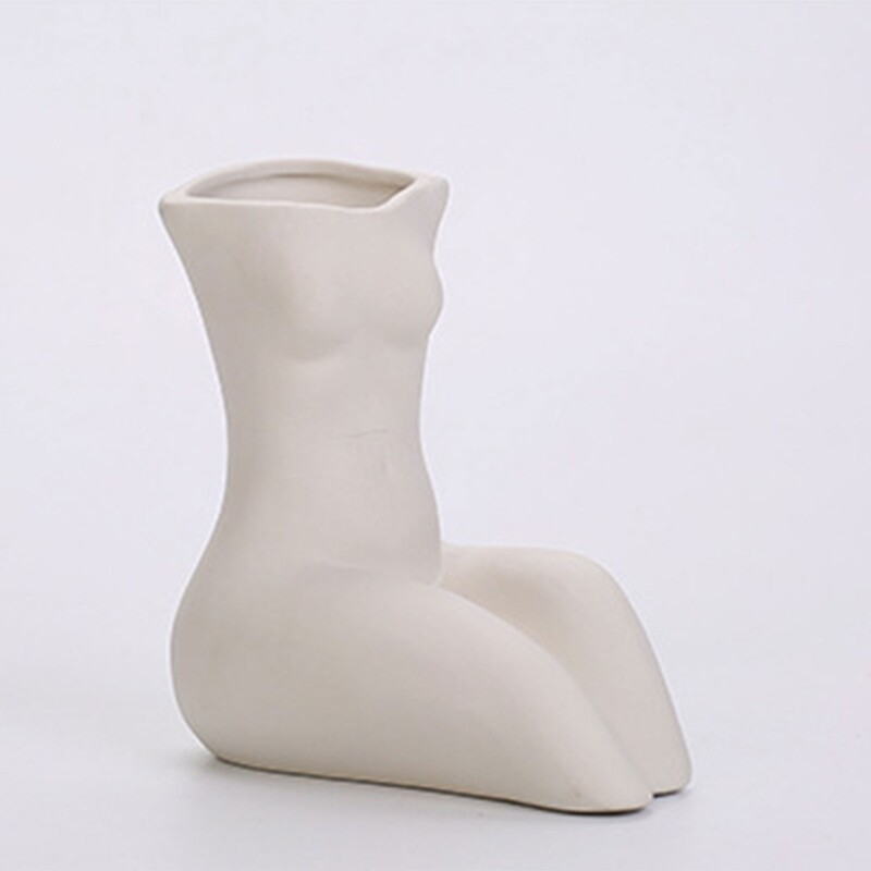 Human Body Pen Holder Flowerpots Silicone Molds Epoxys Resins Mould DIYs gallery