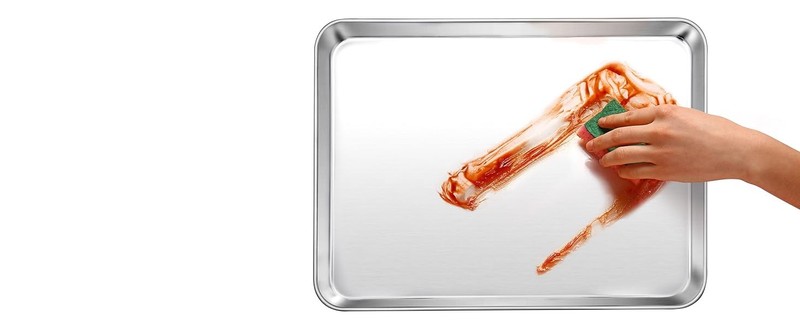 Extra Lar Baking Sheet, 20”x14” Stainl Steel Cookie Sheet Pan gallery