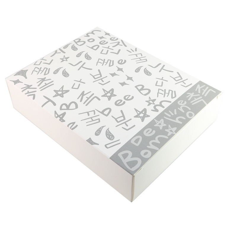 Gray/White Paper Storage Boxes for Wedding Party Favors in Many QTY (5x6.5") gallery