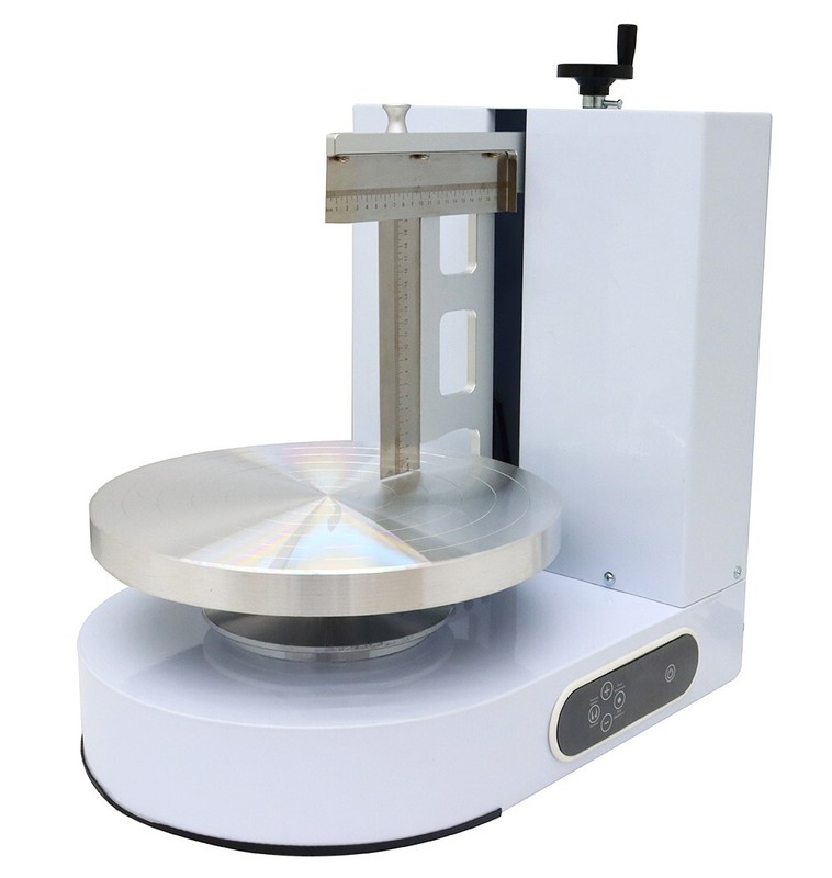 TECHTONGDA 4-12Inch Automatic Cake Cream Spreading Coating Smearing Machine 110V