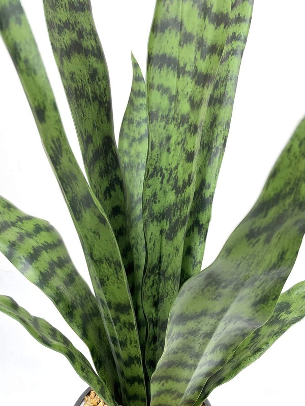 Bird Fiy Artificial Snake Plant 22.5 Faux Agave Fake Sansevieria Artificial gallery