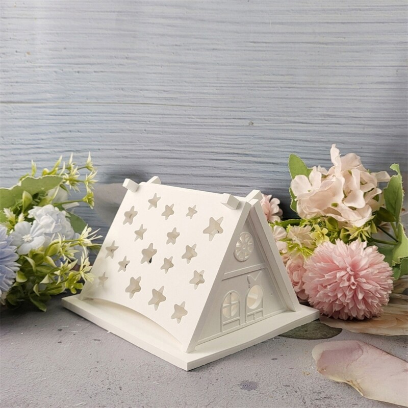 Practical Home Decoration Mold Miniature House Shaped Accessories Silicone Mold gallery