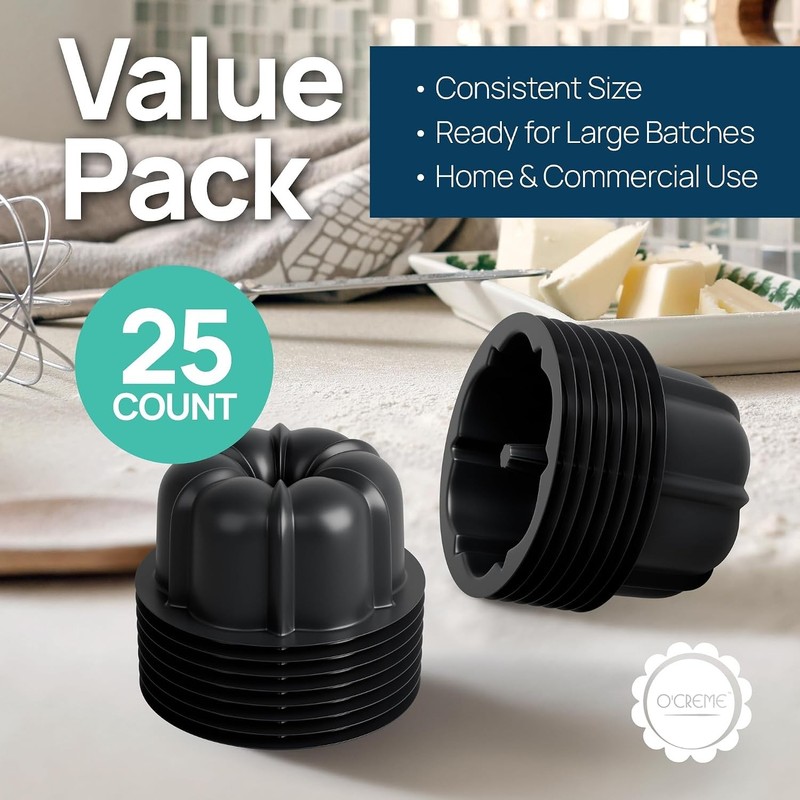 Oven Safe Mini Cake and Jello Mold - 25 Reusable Baking Molds for All Occasions gallery