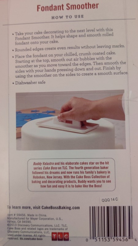 CAKE BOSS Fondant Ribbon Cutter Set And Fondant Smoother gallery