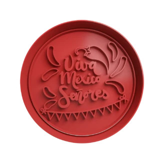 Viva Mexico Se√±ores Cookie Cutter Fondant Biscuit Baking Tool