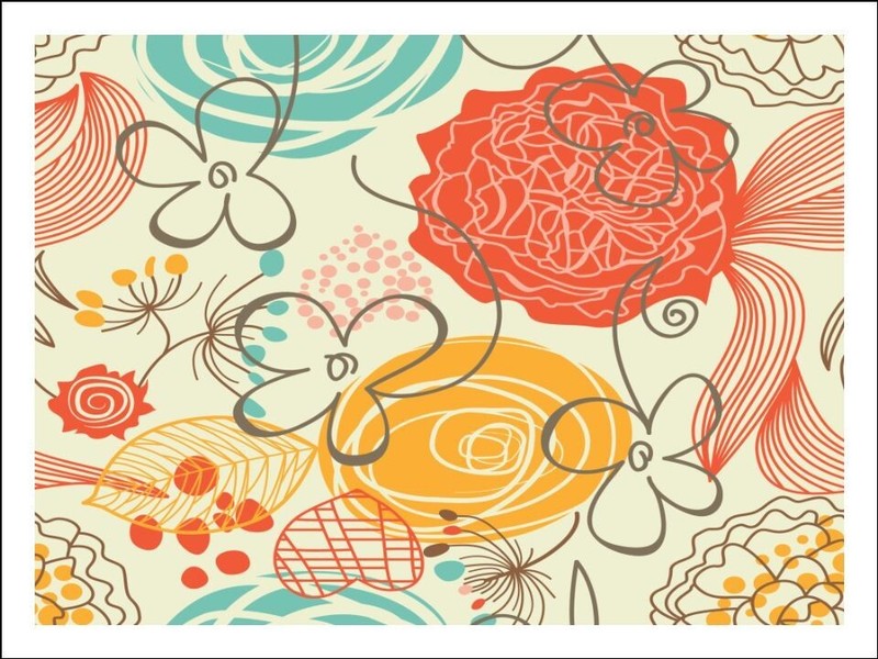 Floral Cake Wraps Edible Icing Flower Pattern Cake Decorations (5 Design)