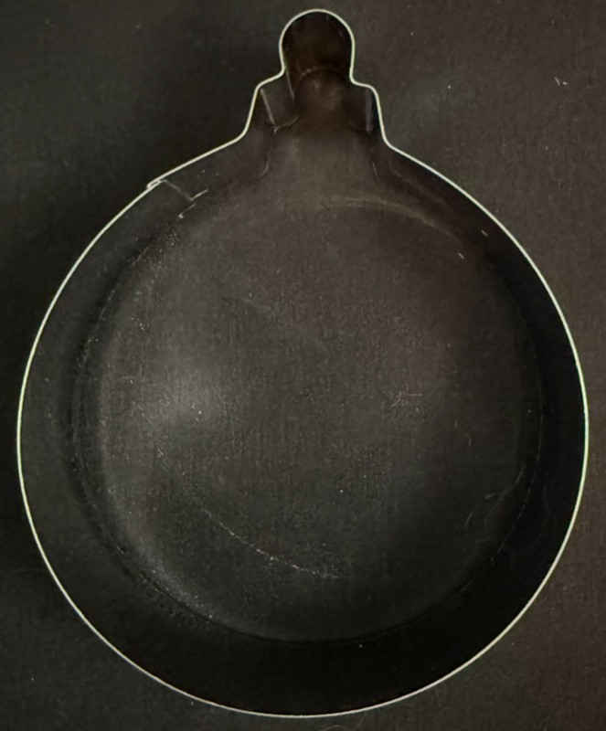 Celebrate It - Cookie Cutter - Ornament - Silver - Approx. 2.75" x 3.5" gallery