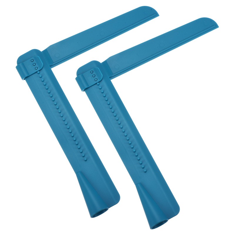 2 Pcs Adjustable Cake Scraper, Adjustable Cake Smoother Fondant Tools, Dark Blue