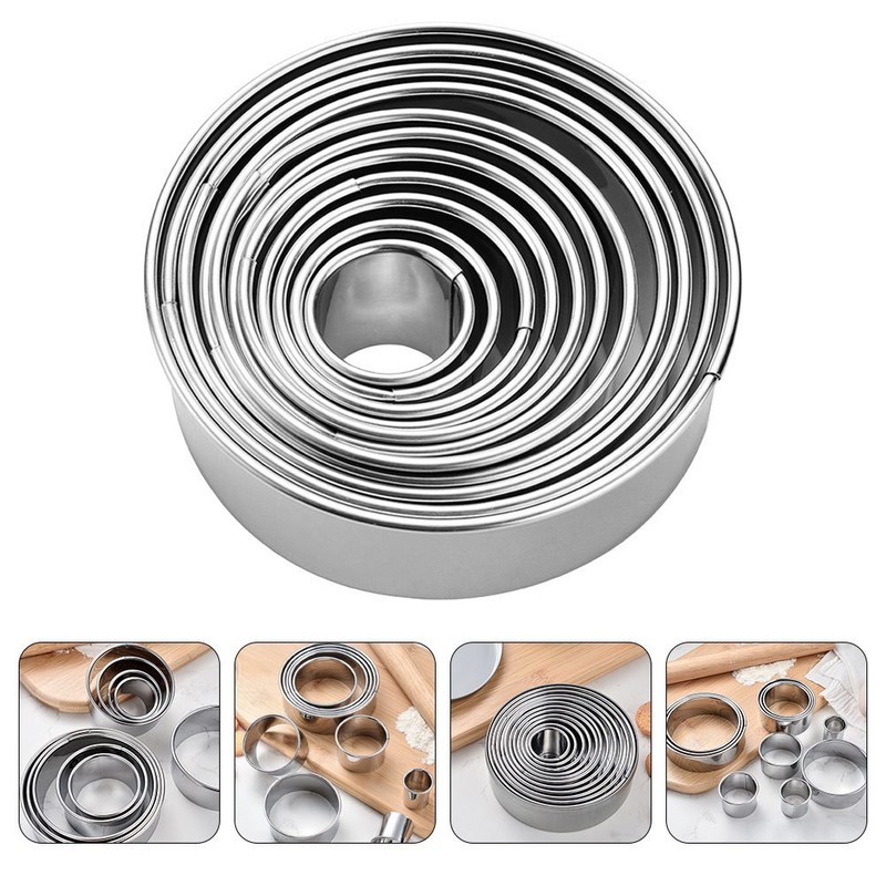 Tart Ring Cake Rings Crumpet Stainless Steel Baking Tools Dessert gallery