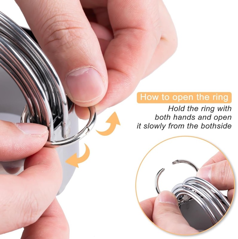 5 Piece Round Biscuit & Cookie Cutter Set with Handle – Stainless Steel Tool gallery