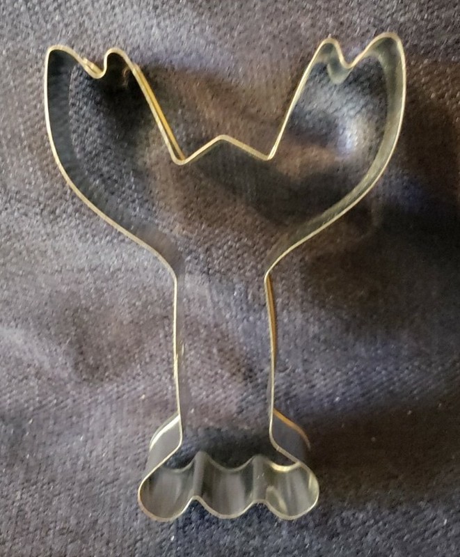Lobster Crawfish Cookie Cutter Ann Clark Ltd Metal Made in USA 3 ¾" Long gallery