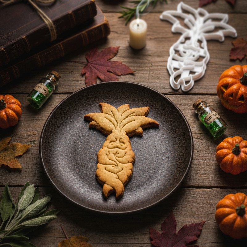 Mandrake Cookie Cutters Set - Halloween witchcraft fantasy magical herb spells gallery