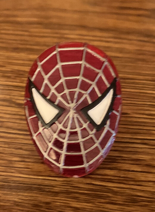 Batman and Spiderman Plastic Cupcake Ring Cake Topper Party Favor gallery