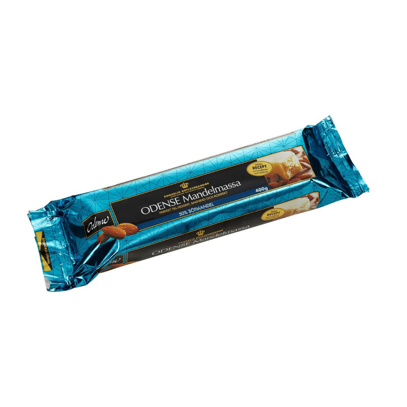 Odense Mandelmassa 50/50 Almond Paste 400g Swedish Baking Marzipan Style