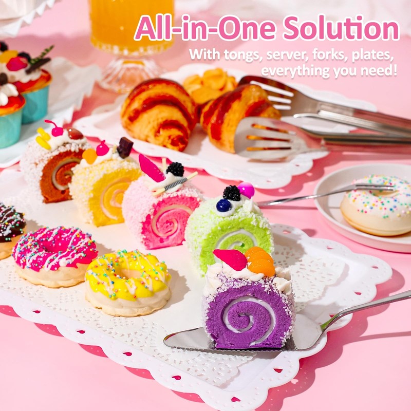 36 Pack Cupcake Stand, Dessert Table Display Set, 3-2 Tiered Tray Stand & Cup... gallery