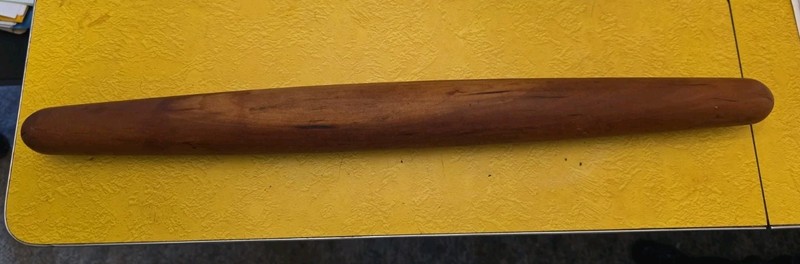 Vintage Hadcrafted Wooden French Rolling Pin 20″ Long