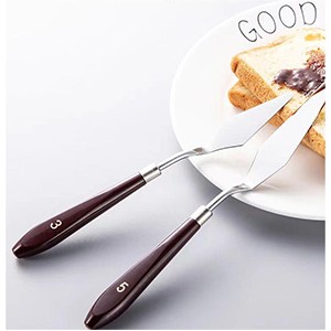 Cake Cre Spatula 5 Pieces, Stainl Steel Cake Apatula with Frosting gallery
