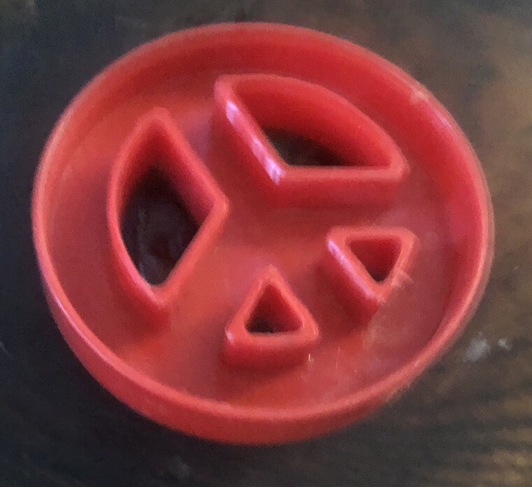 Vintage Peace Sign Logo Cookie Cutter gallery