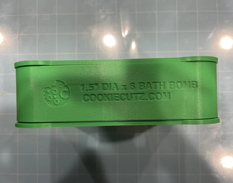 6X1.5” DIA. SPHERICAL 3D Printed BATH BOMBS Mold! Size: 1.5” Diameters gallery