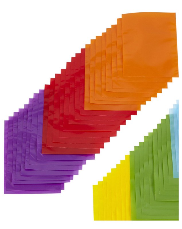 Wilton Multi-Colored Treat Bags 50 Count NEW! gallery