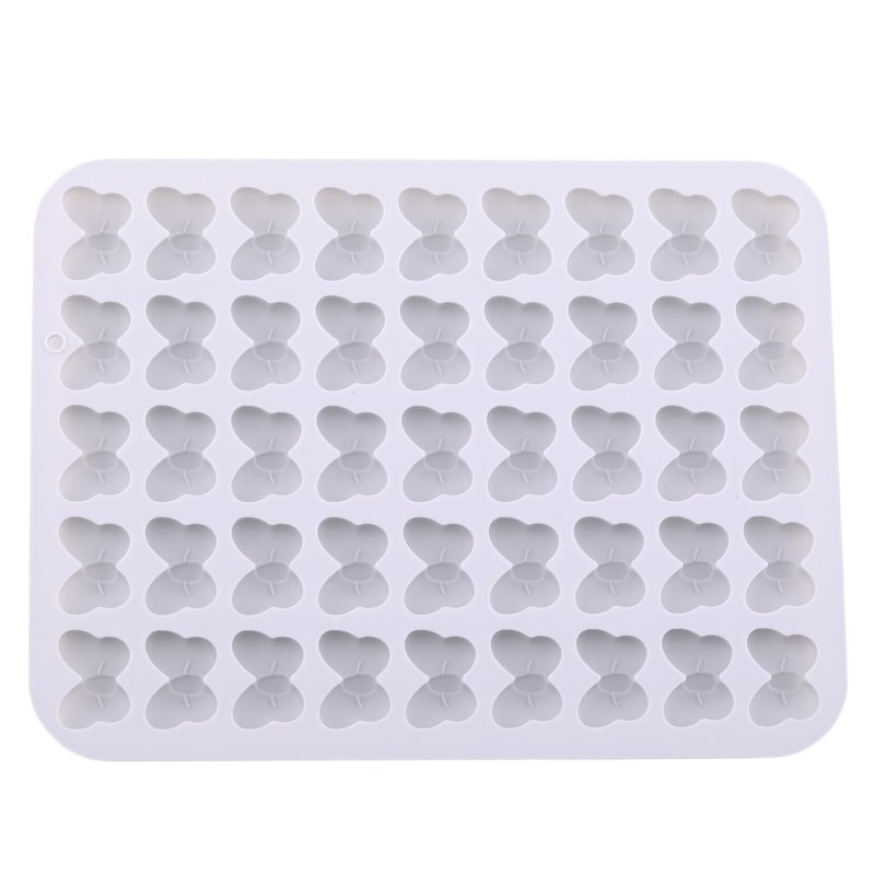 45 Cavity Bow Silicone Molds Butterfly Tie Gummy Mold Bows Candy Molds For Ch... gallery
