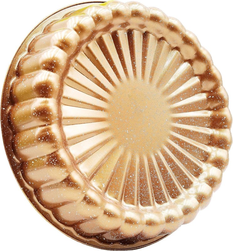 Este molde para pasteles ondulado con forma de disco es ideal para fiestas. gallery