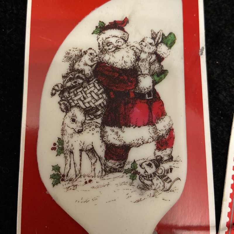 New 2 Pack Holiday Time CHRISTMAS SPATULA/COOKIE CUTTER SET Metal gallery