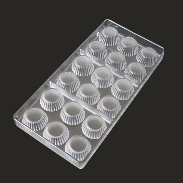 Lampshade Shaped Poly-carbonate Chocolate Mould Candy Jelly Hard Injection Molds gallery