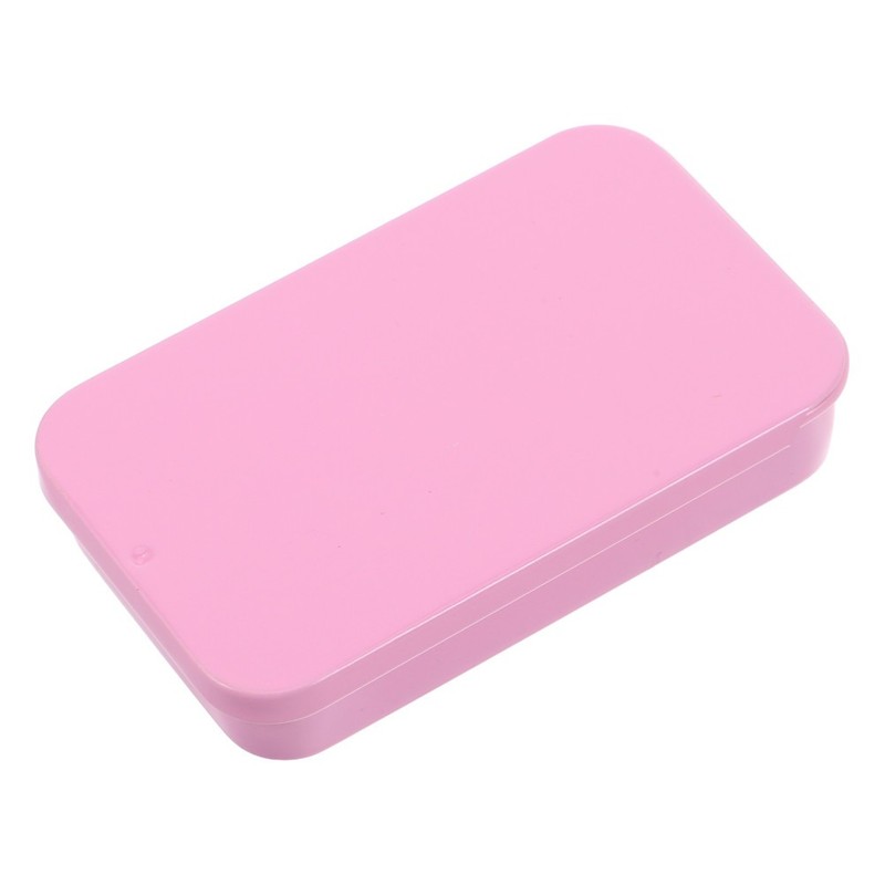 Jewelry Tins Box Candy Container Rectangular Boxes with Lids Metal
