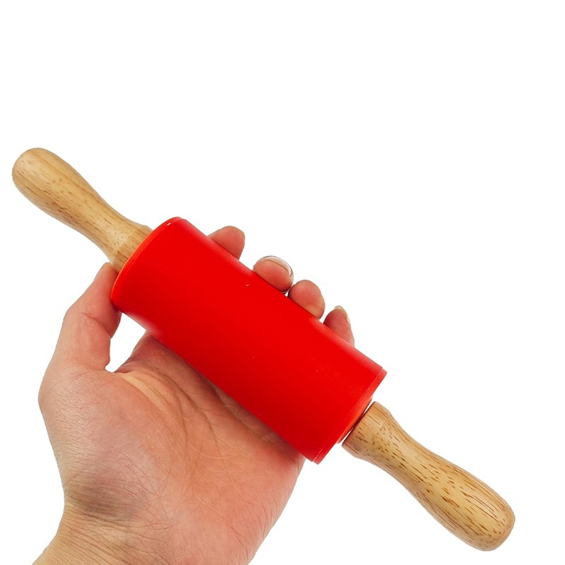 4 Pack Small Rolling Pin for Kids, Kids Rolling Pin for Home Kitchen (9 Inch) gallery