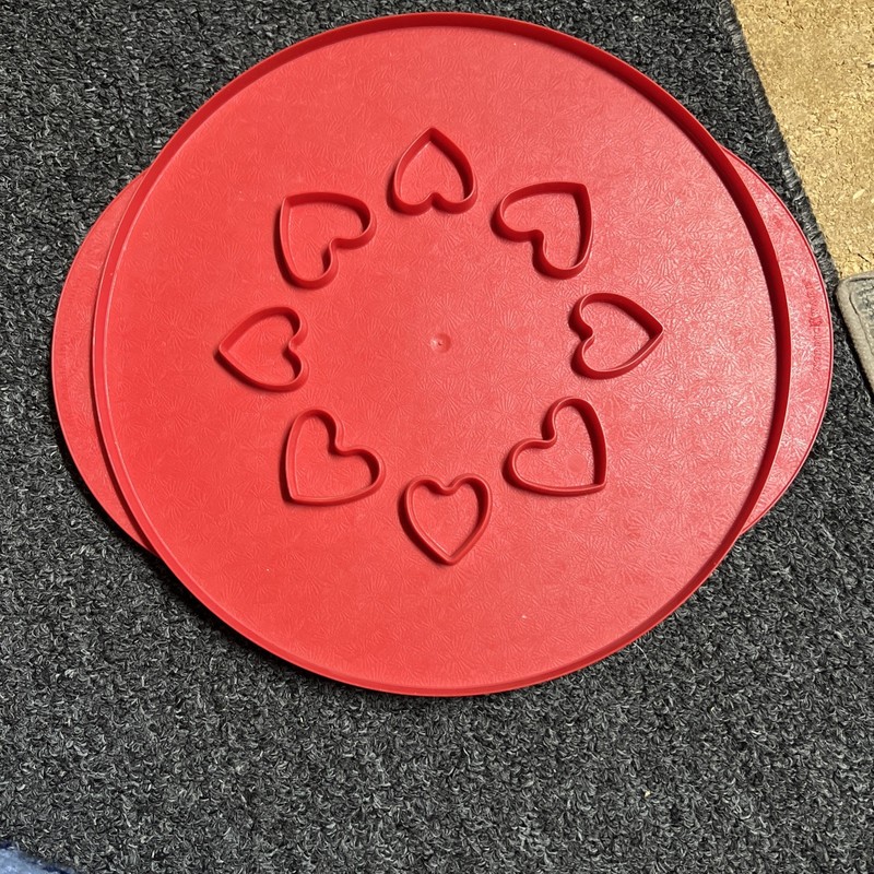 Nordic Ware Double Sided Pie Top Cutter, Hearts or Lattice 12″