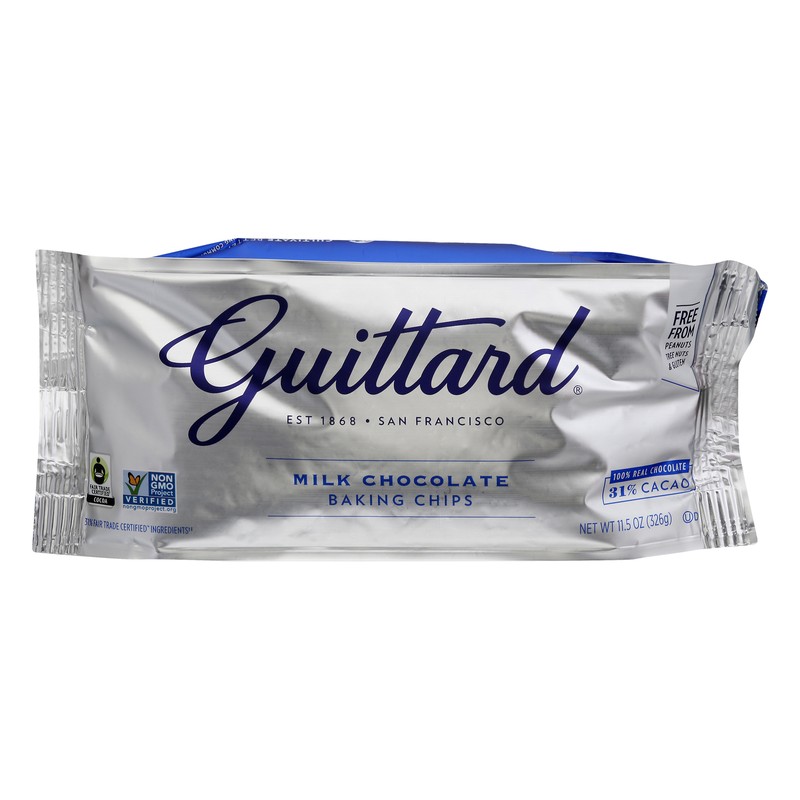 Guittard Chocolate Chip Milk Chocolate Maxi 11.5 oz (Pack Of 12)