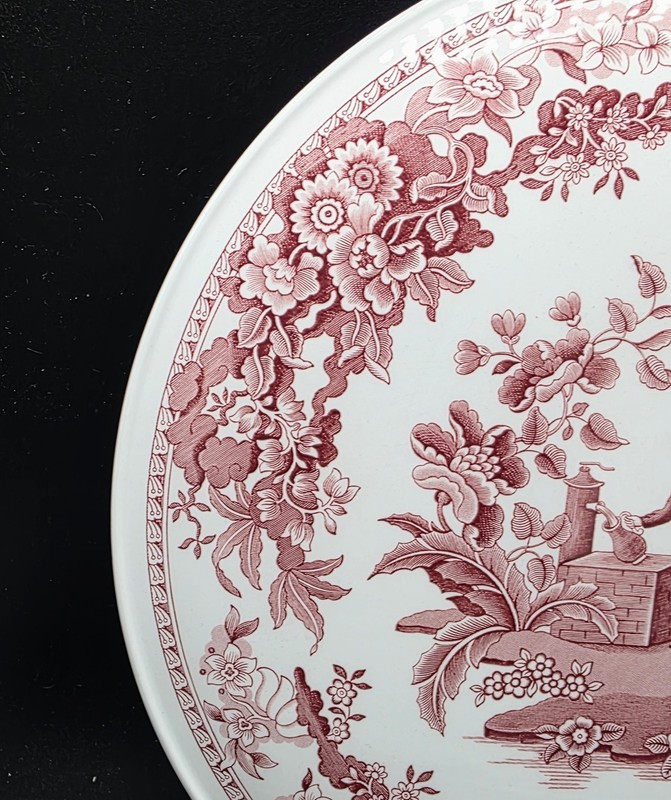 Spode Archive Collection Georgian Series Girl At Well Cake Plate Trivet 11.5” gallery