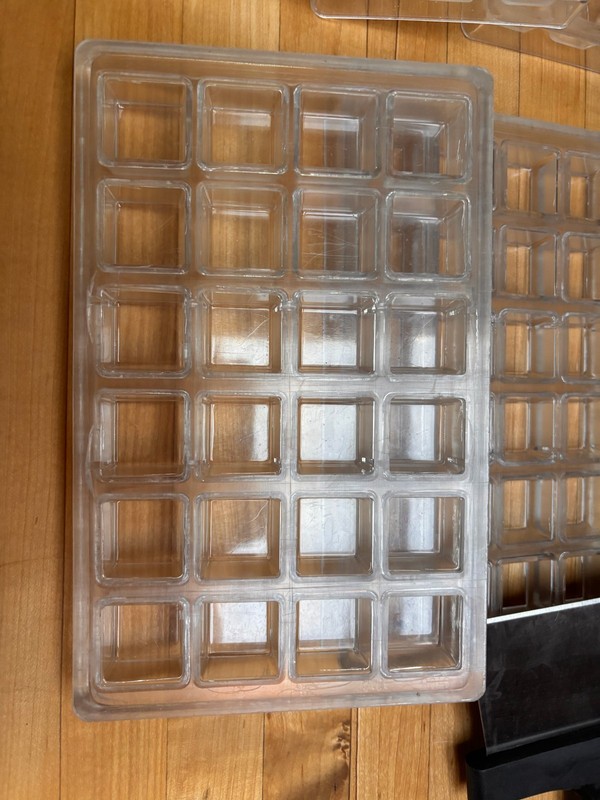 Chocolate Making Supplies: Polycarbonate Chocolate Molds + Scrapers -v$100 value gallery