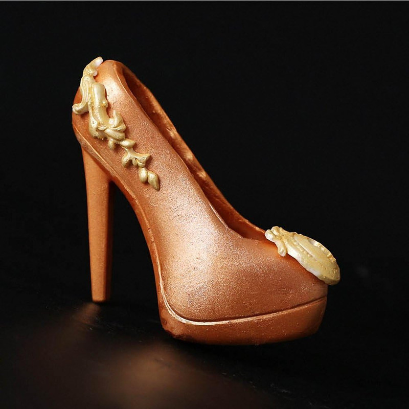 Comkit Large Life Size 3D Plastic High Heel Shoe Mold for Chocolate Fondant Cand gallery