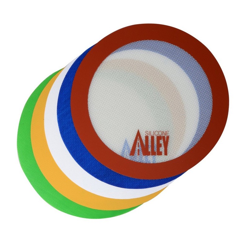 Non-stick Mat Pad [5 Fun Colors] – Silicone Rolling Baking Pastry Placemat La…