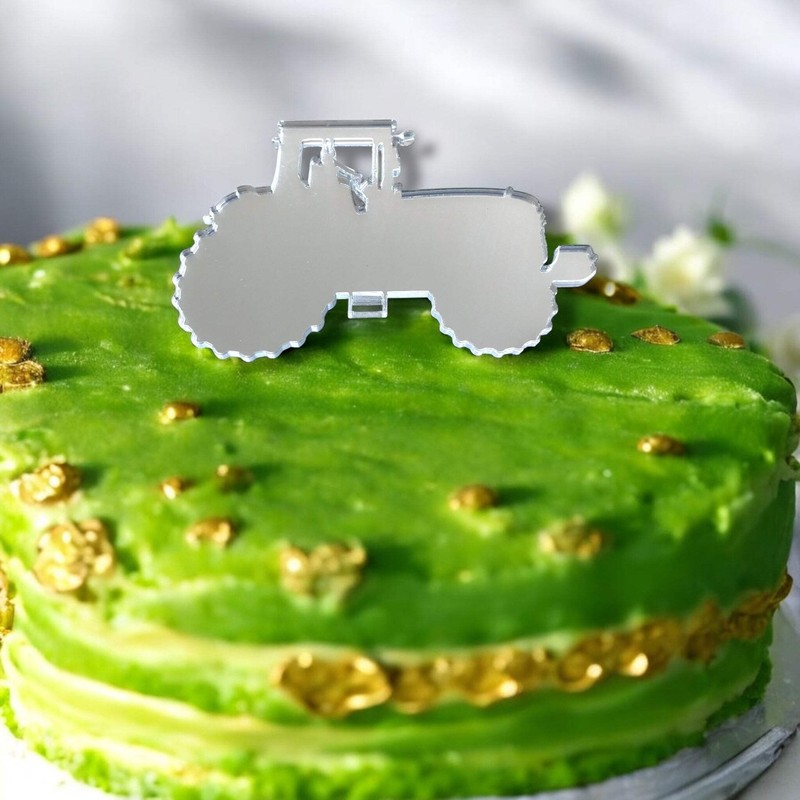 JD Style Tractor Cake Toppers gallery