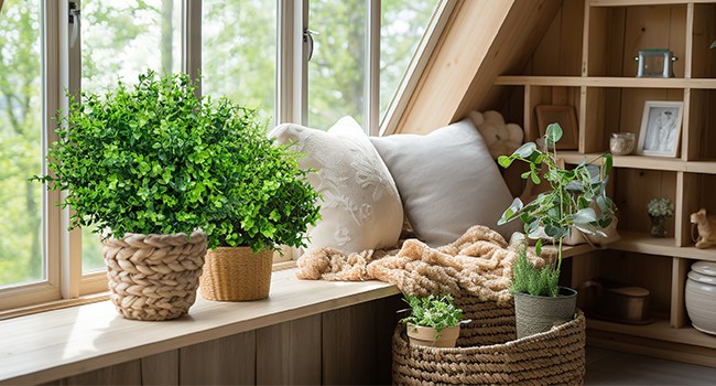 12 Bundles Greenery Artificial Plants Outdoors, Eucalyptus Stems UV gallery
