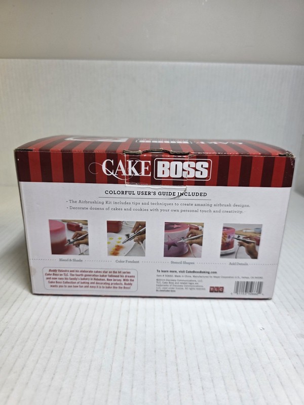Cake Boss Airbrushing Cake Decorating Kit With Compressor gallery