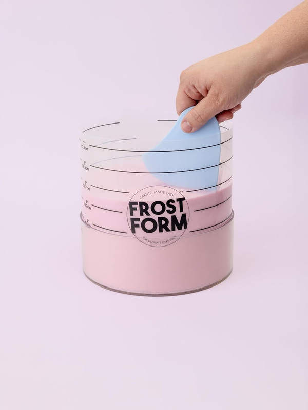6-Inch Frost Form Cake Decorating Kit with Pan, Liner, and Tools (7 Pieces) gallery