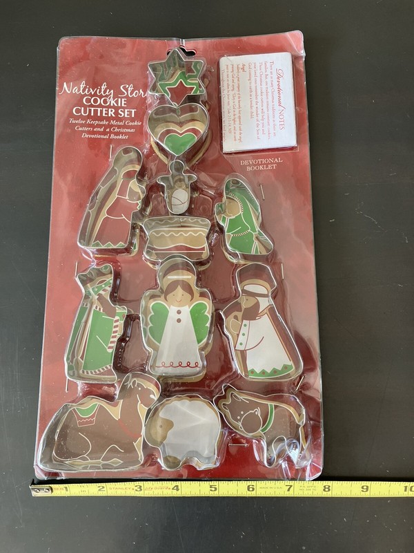 Nativity Story Cookie Cutter Set Of 12 pcs Christmas New In Pkg gallery