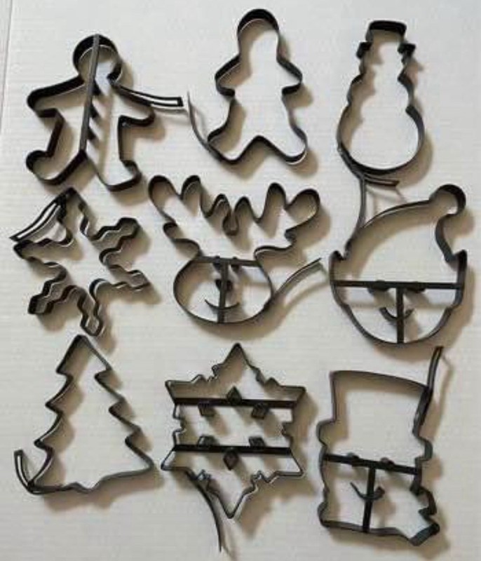 Gently Used Williams Sonoma Pancake Cookie Molds – Set Of 9