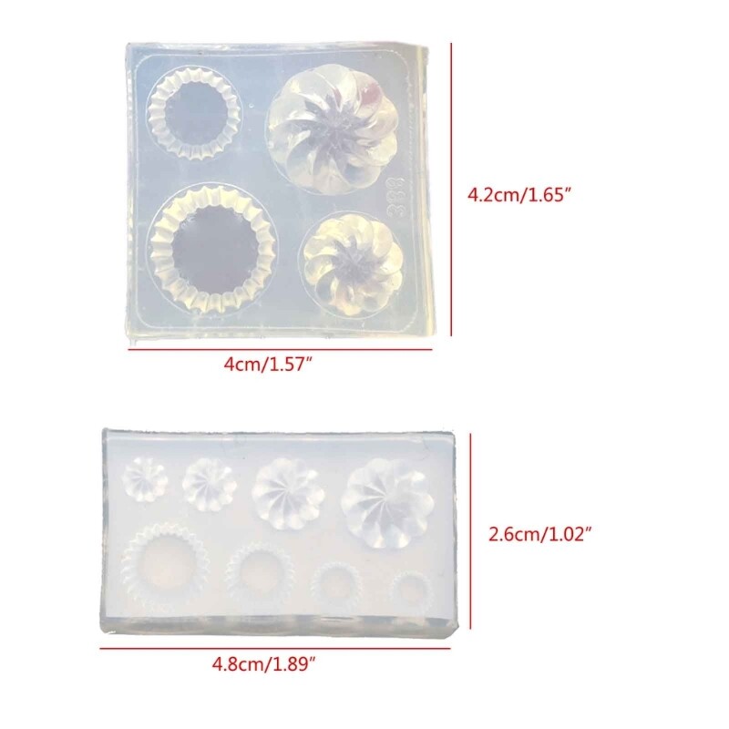 Mini Cupcake Holder Shape Silicone Mold Epoxy Resin Mold 3D Cake Decor Tool gallery