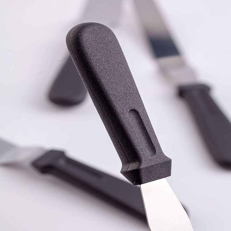 Icing Spatula, Offset Spatula, Stainless Steel with PP Plastic Handle Cake De... gallery